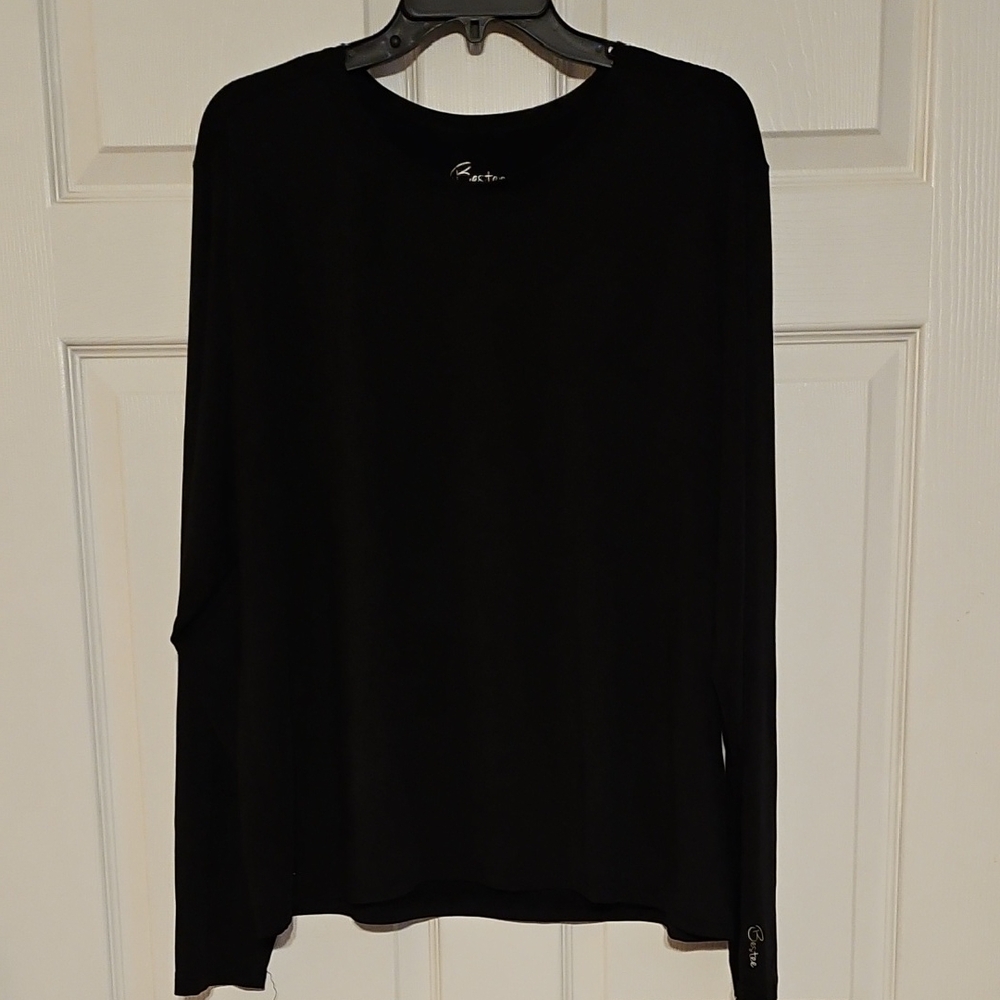 Maevn Black Long Sleeve Top